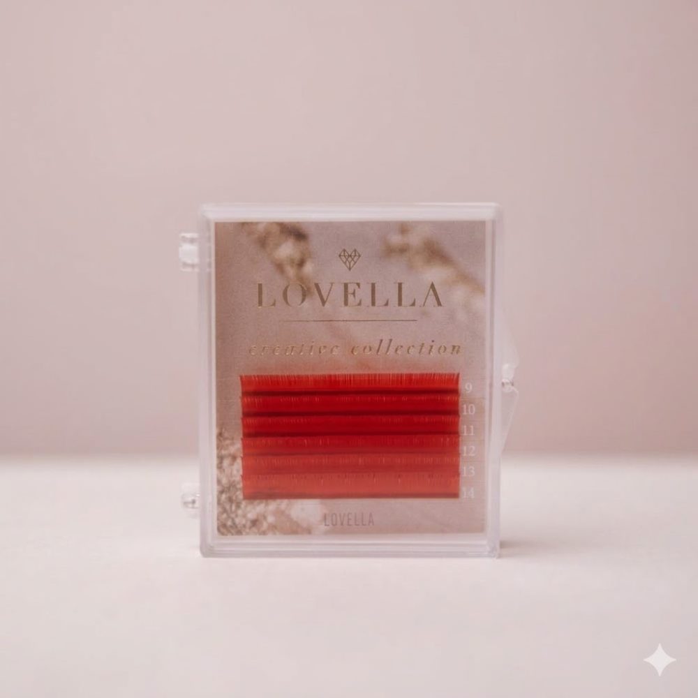 Creative Collection Fire Red Eyelash Extensions