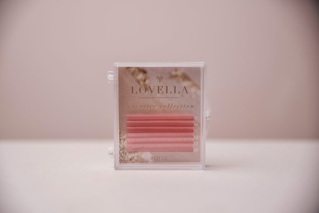 Lovella Creative Collection Pink Eyelash Extensions