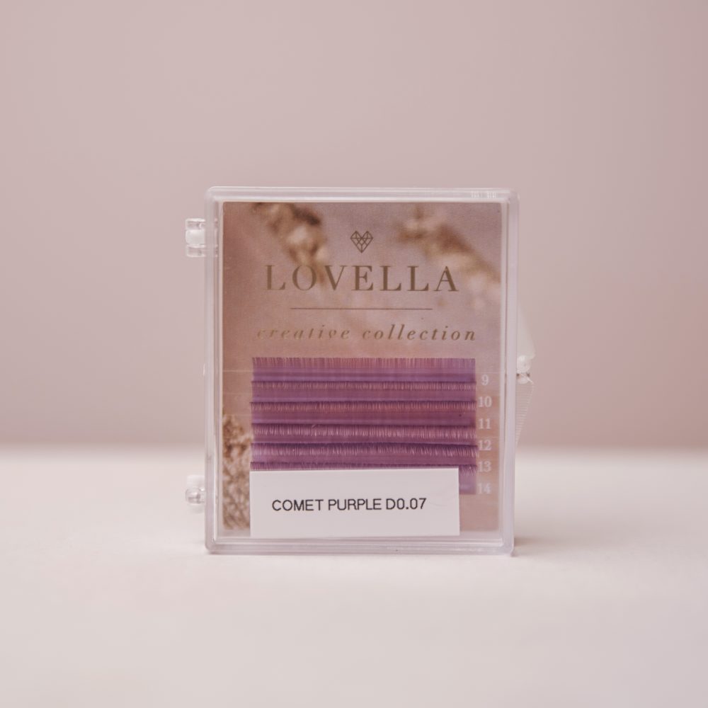Lovella Creative Collection Comet Purple Eyelash Extensions