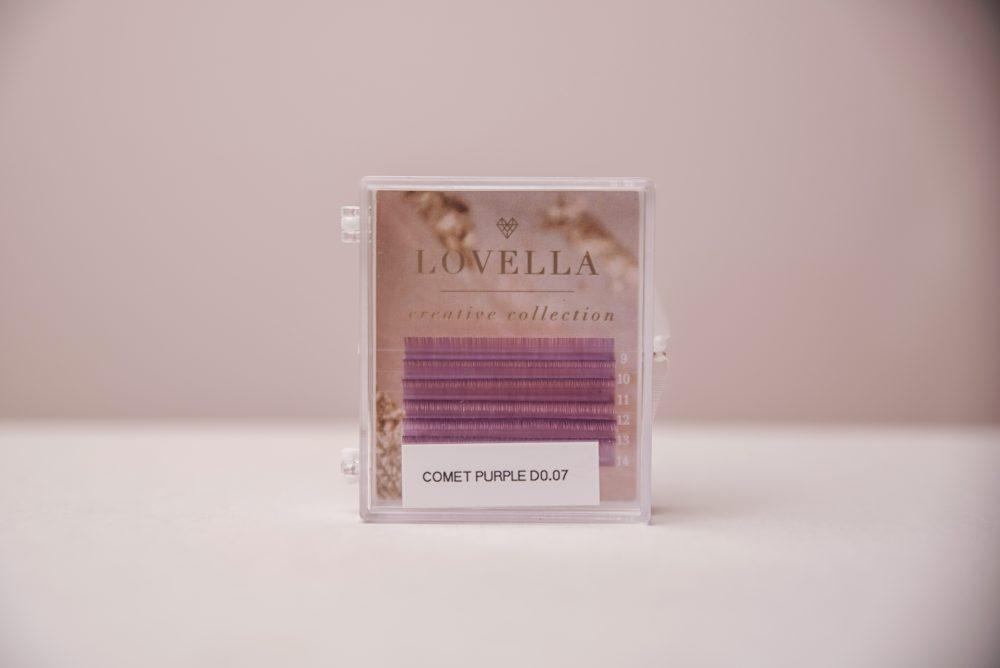 Lovella Creative Collection Comet Purple Eyelash Extensions